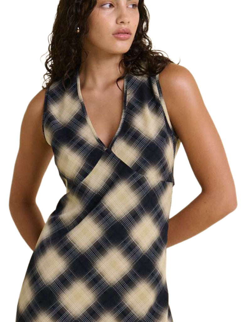 MAVI Plaid Maxi Dress | CocoIndigo MAVI Plaid Maxi Dress | CocoIndigo