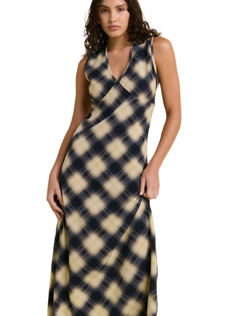 MAVI Plaid Maxi Dress | CocoIndigo MAVI Plaid Maxi Dress | CocoIndigo