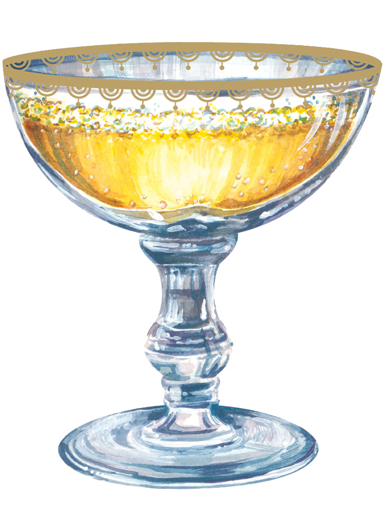 Champagne Coupe Napkins