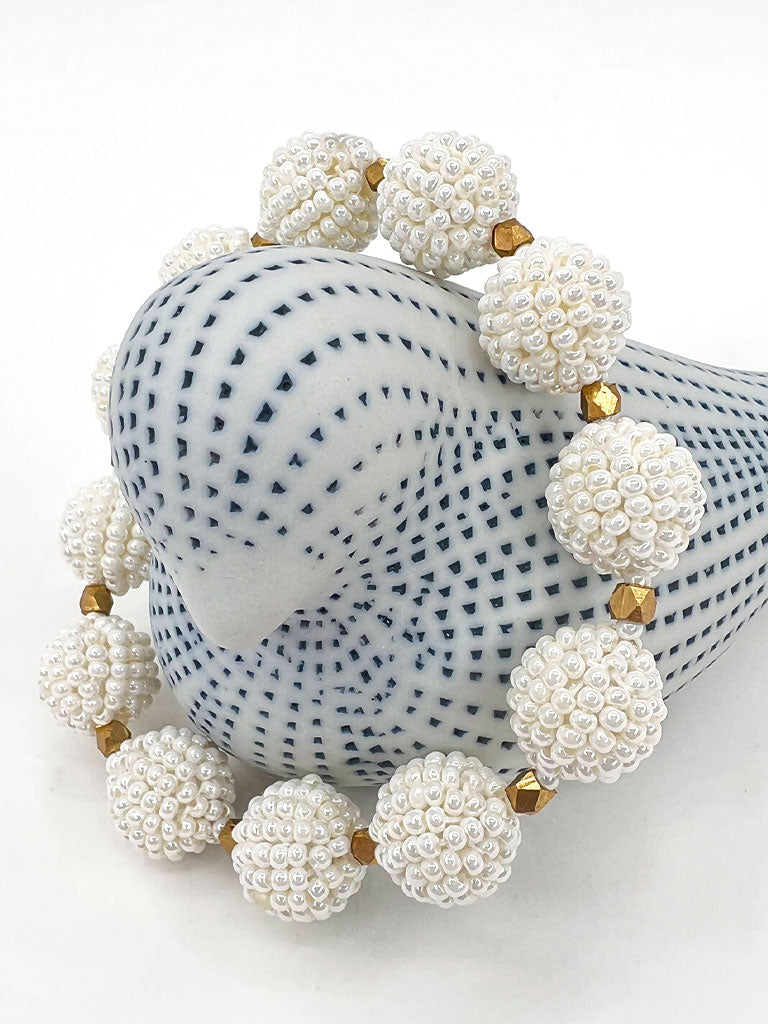 Luxe Globe Beaded Bracelet