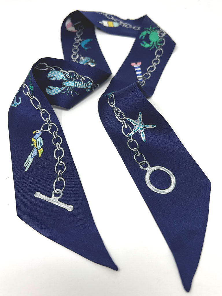 Charmed Life Silk Ribbon Scarf | CocoIndigo
