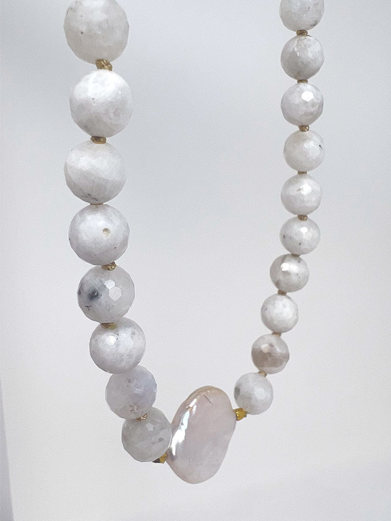 Ellinor Coin Pearl Necklace